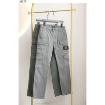 스톤아일랜드 남성 패치 카고 워싱팬츠 (국내배송)