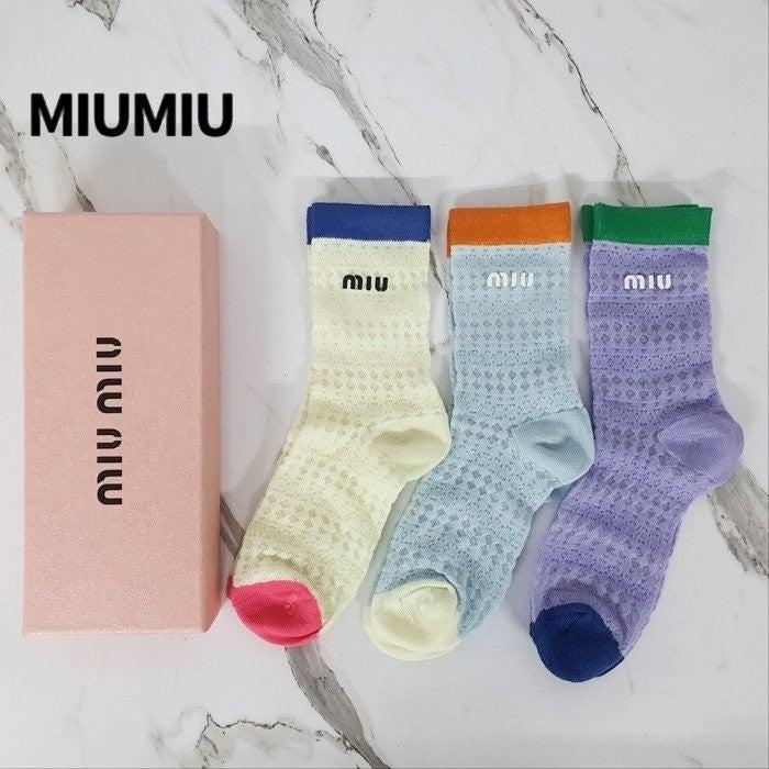 미우미우 양말 Socks 242 (국내배송)