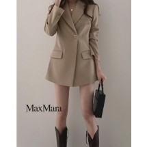 막스마라 원버튼베이직자켓 (국내배송)