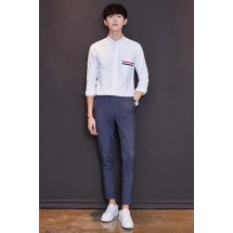 톰브라운 클래식 포켓 스티칭 리본 셔츠 (해외배송)