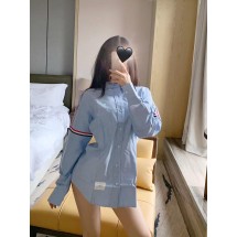 톰브라운 TB 옥스포드 숄더 리본 스티칭 셔츠 2컬러 (해외배송)
