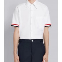 톰브라운 TB 커프 웨빙 옥스포드 반팔 셔츠 (해외배송)