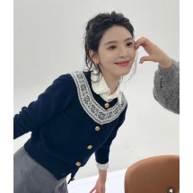 셀린느 아크 드 트리옹프 퓨어 울 카디건 (정품급 해외배송)