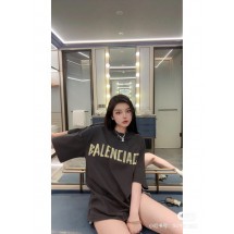 발렌시아가 테이프 레터링 반팔 3컬러 (정품급 해외배송)