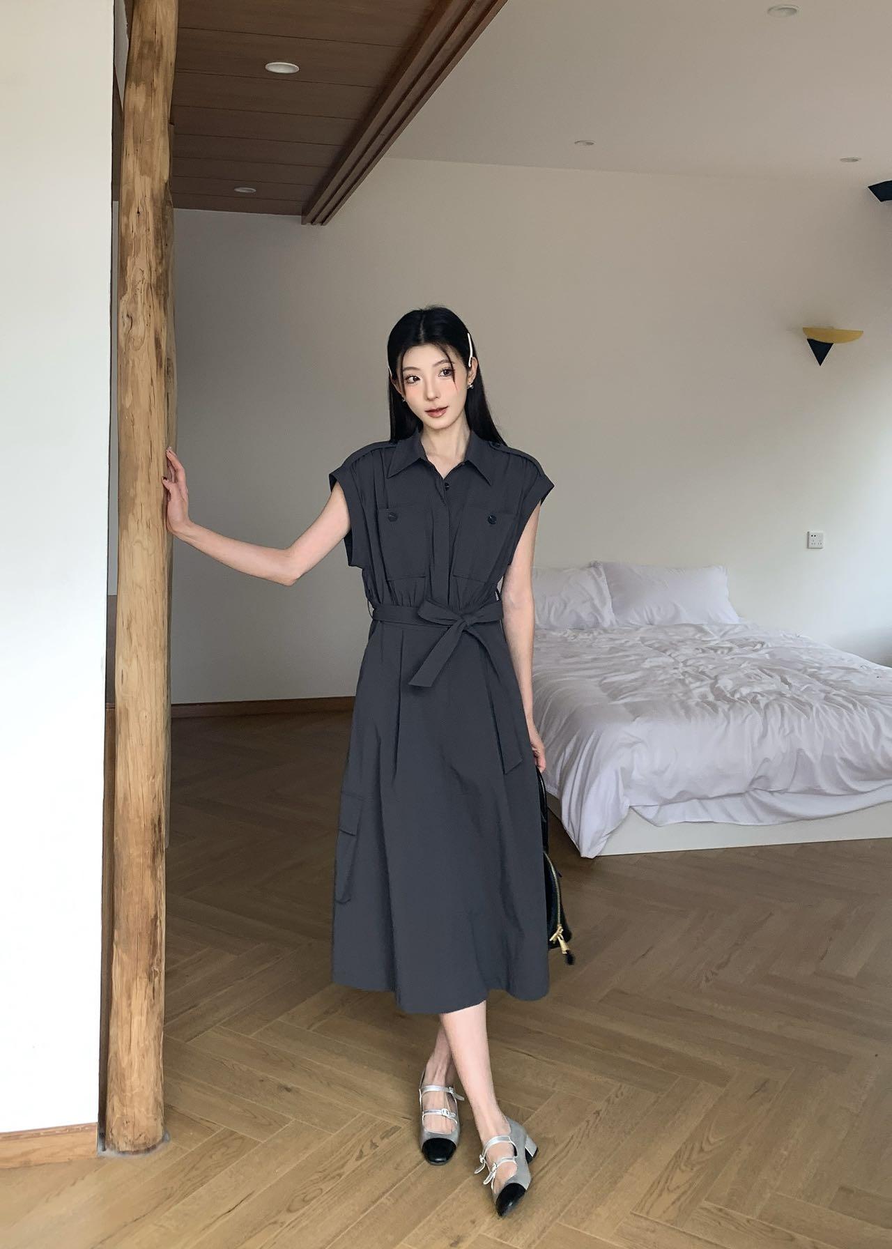 입생로랑 롱드레스 2컬러 (해외배송)
