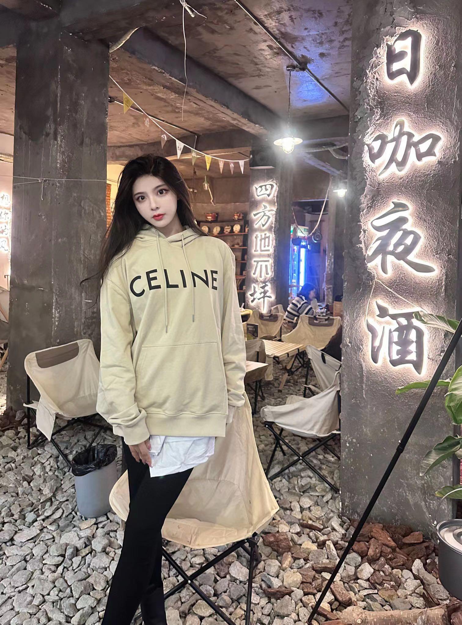 셀린느 클래식 캡슐 시리즈 후드 스웨트셔츠 (해외배송)