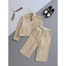 로에베 벌룬 재킷 + 크롭 트라우저 팬츠 set (국내배송)