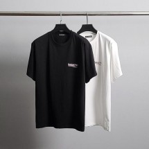 발렌시아가 웨이브 라운드 반팔티 (국내배송)