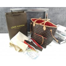 루이비통 NEW REVERSIBLE NEVERFULL 네버풀 반둘리에 인사이드 아웃 MM (국내배송)