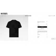 루이비통 모노그램 쇼트 슬리브드 코튼 크루넥 니트 (국내배송)