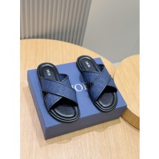 디올 알리아스 남성용 가죽 슬리퍼 (해외배송)