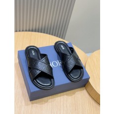디올 알리아스 남성용 가죽 슬리퍼 (해외배송)