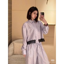 루이비통 레이스 셔츠+바지 파자마 세트 (해외배송)