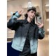 루이비통 노던라이트 그라데이션 자수 데님 재킷 (해외배송)