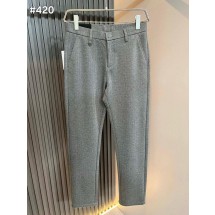 보테가베네타 캐시미어 캐주얼 일자 팬츠 (국내배송)