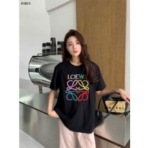 로에베 레인보우 로고 반팔티 (국내배송)