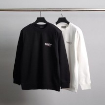 발렌시아가 레드웨이브 코튼 맨투맨 (국내배송)