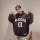 발렌시아가 바스켓볼 시리즈 라지핏 후디 (국내배송)