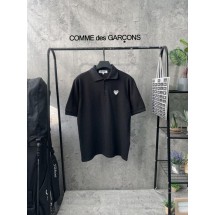 꼼데가르송  화이트 하트카라 워싱카라 (국내배송)