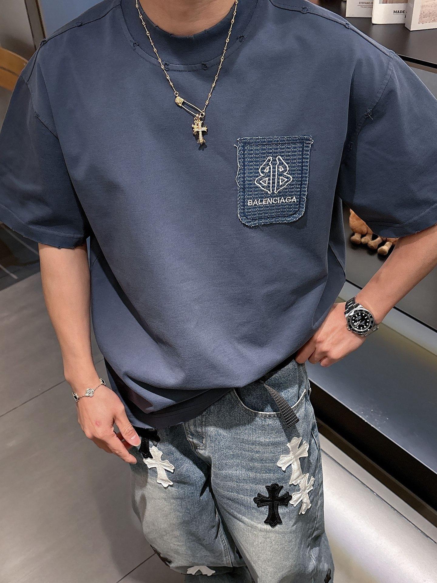 발렌시아가 반팔 티셔츠 (해외배송)