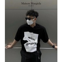 메종마르지엘라 알파벳 링클프리 티셔츠 (국내배송)