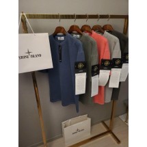 스톤아일랜드 피브릭 피그먼트10수 와펜 반팔티 (국내배송)