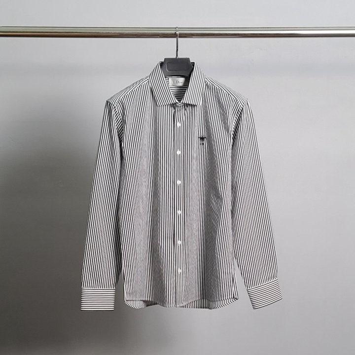 디올 벌자수 스트라이프 셔츠 (국내배송)