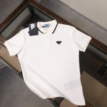 프라다 캐주얼 라펠 폴로 셔츠 (해외배송)