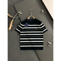 루이비통자수로고 니트 라운드티셔츠 (국내배송)