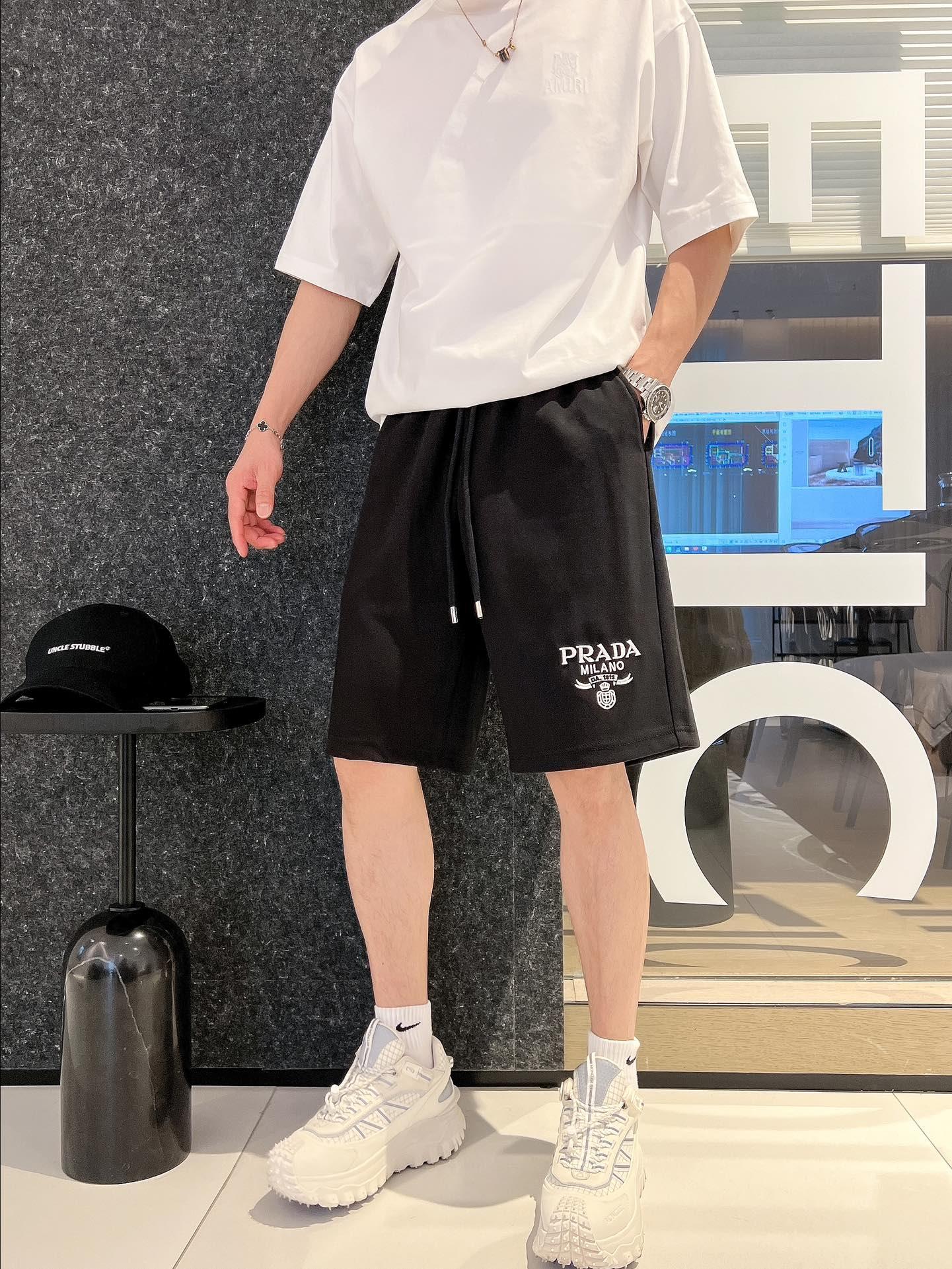 프라다 남성 캐주얼 반바지 (해외배송)