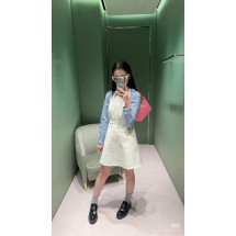 프라다 P 데님 홀터 드레스 (해외배송)
