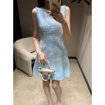 샤넬 트위드 슬리브리스 베스트 드레스 (해외배송)
