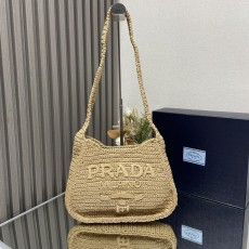 프라다 라피아 크로스바디 백 (해외배송)