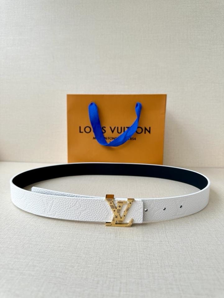 루이비통 3.0 와이드 LV 양면 벨트 (해외배송)