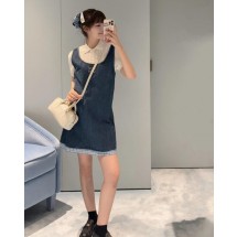 미우미우 워싱 데님 드레스 (해외배송)