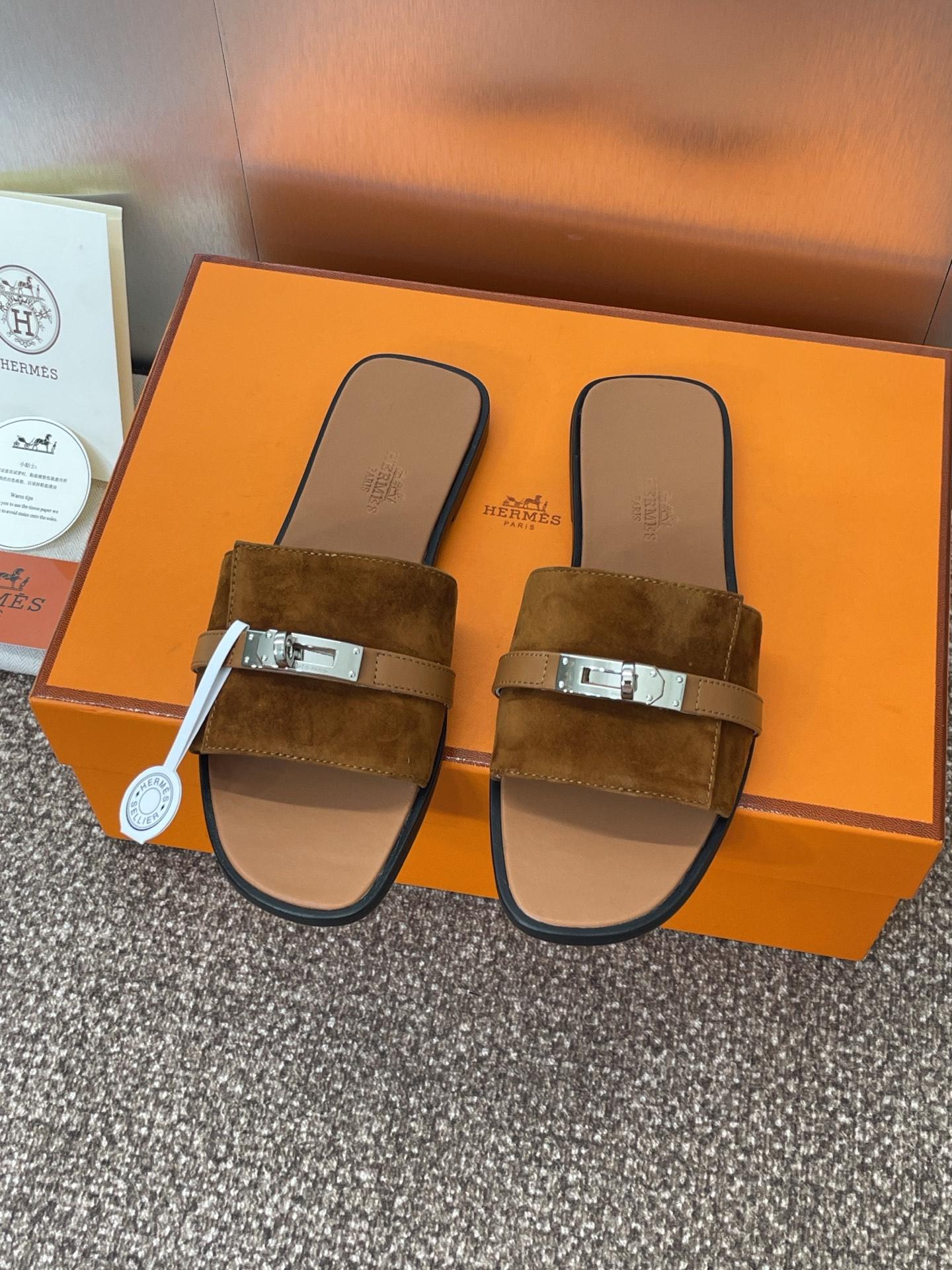 에르메스 오픈 토 샌들 (해외배송)