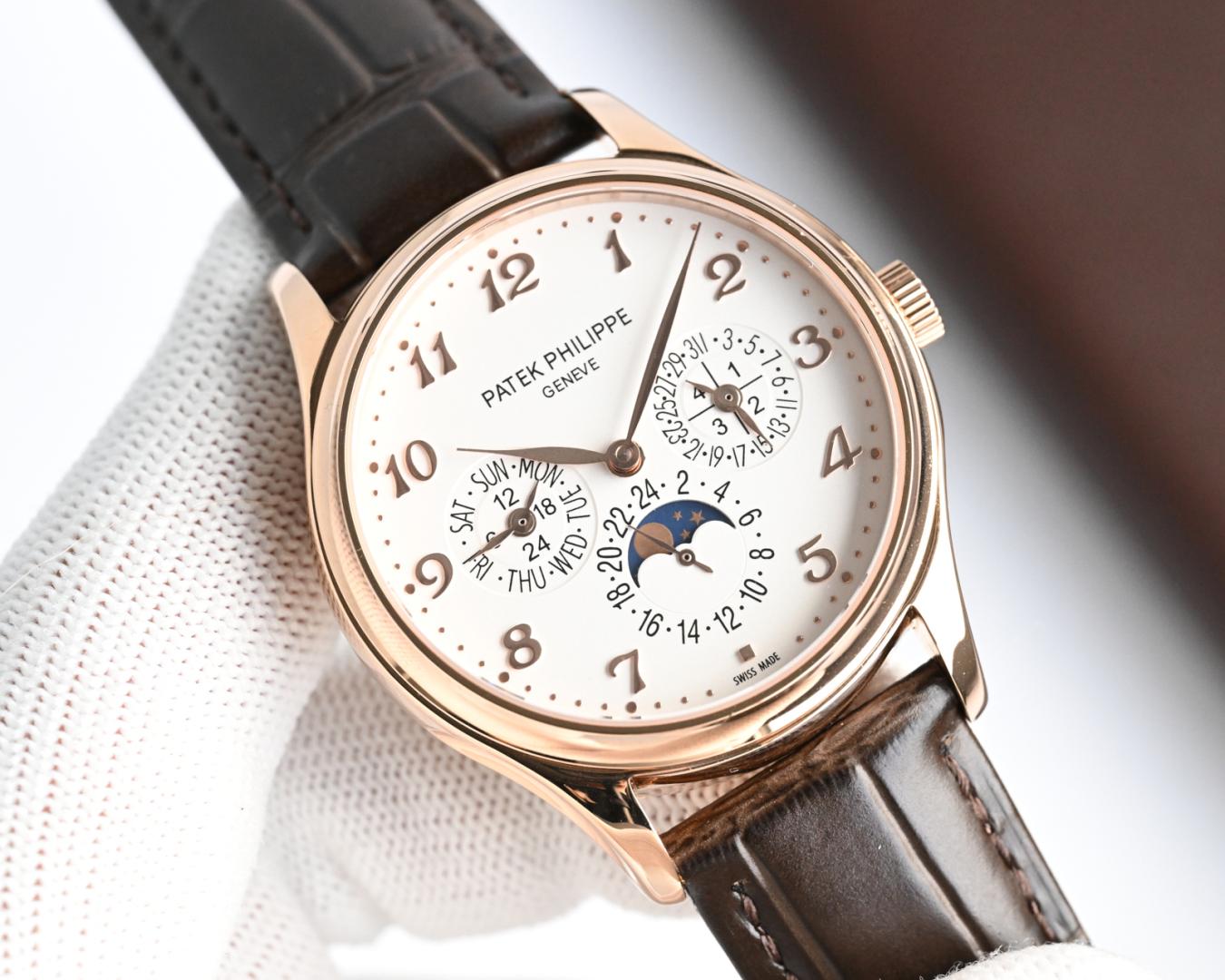 파텍필립 Grand Complications Silver Dial 18kt Rose Gold Mens Watch 5327,5140 3컬러  (해외배송)