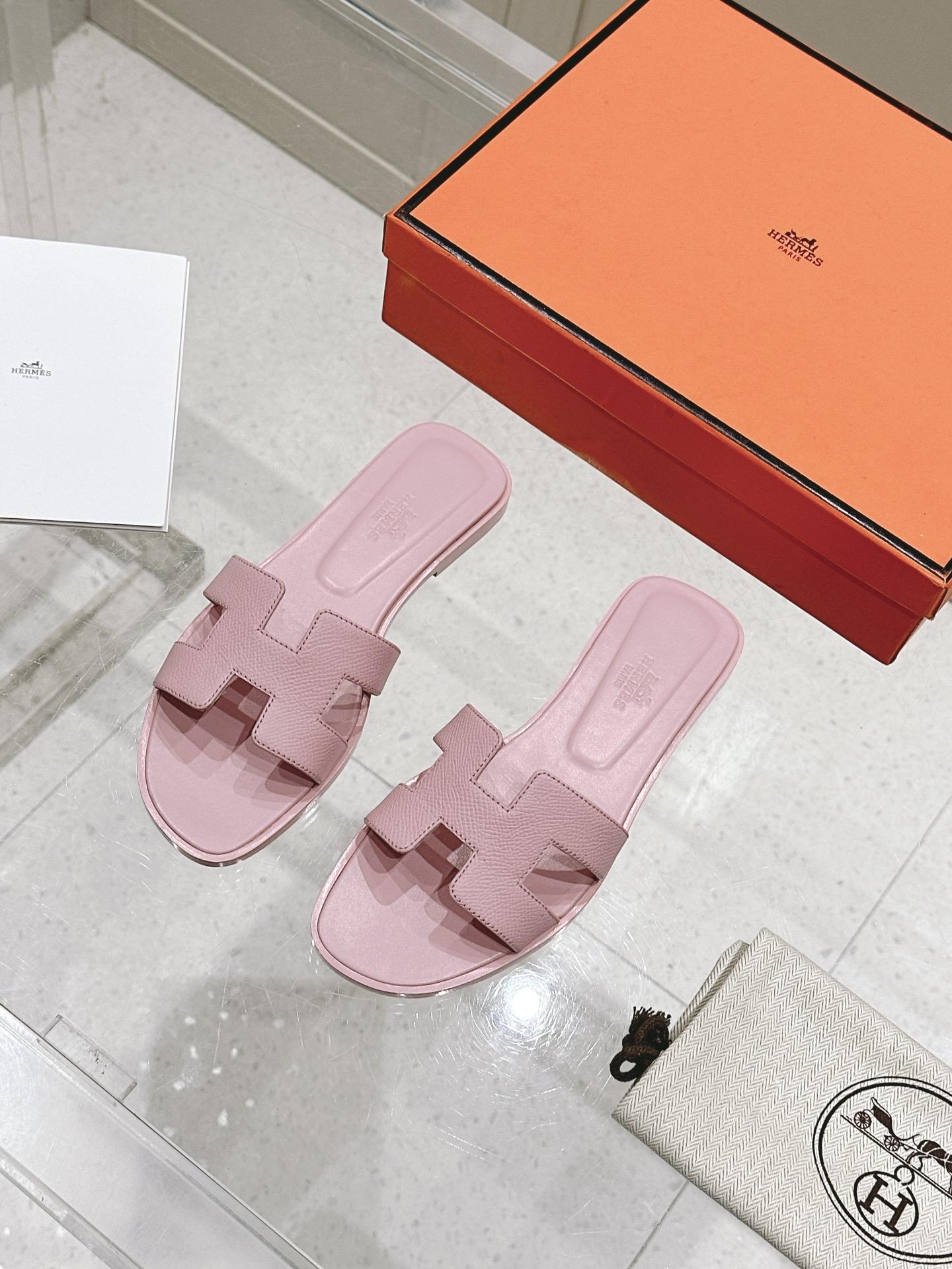 에르메스 H 슬리퍼 (해외배송)