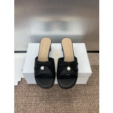 디올 라운드 헤드 플립플롭 샌들 (해외배송)