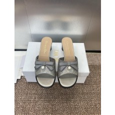 디올 라운드 헤드 플립플롭 샌들 (해외배송)
