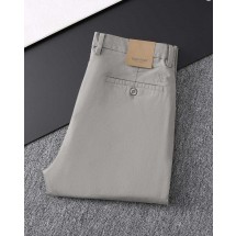 버버리 로고 자수 워싱 면스판 치노 팬츠 (국내배송)