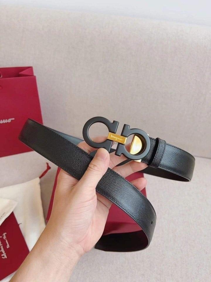 페레가모 간치니 신콤비흑바클 (국내배송)