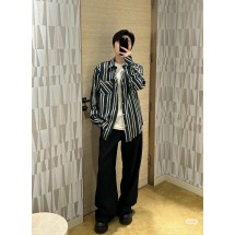 루이비통 스트라이프 레터 자수 셔츠 (해외배송)