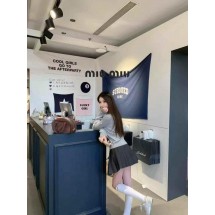 미우미우 카라 가디건 2종세트 (국내배송)