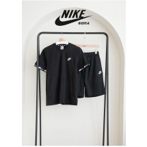 나이키 남성 소매 레터링로고 반팔 & 5부 셋 (국내배송)