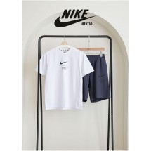 나이키 남성 스우시 바이 나이키 반팔& 5부셋  (국내배송)