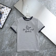 디올 신상 여성 단가라 자수로고 티셔츠 (국내배송)