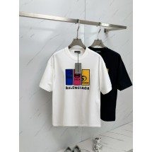 발렌시아가 라운드넥 반팔 (해외배송)