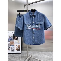 발렌시아가 반팔 반바지 세트 (해외배송)