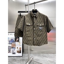 펜디 반팔 반바지 세트 (해외배송)